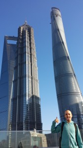 me & Shanghai Skyscrapers